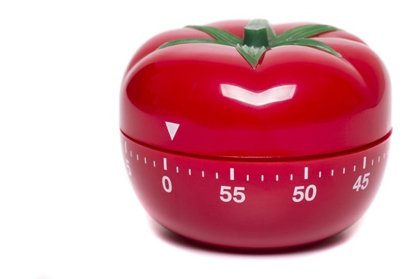 The pomodoro technique tomato timer