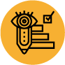 Product manager evaluation icon